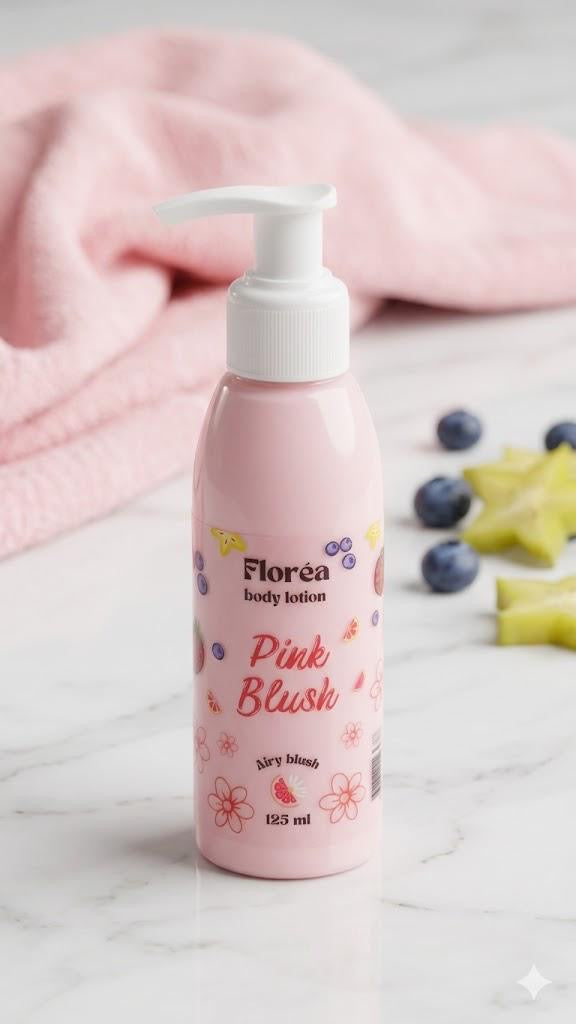 Body lotion
Pink blush