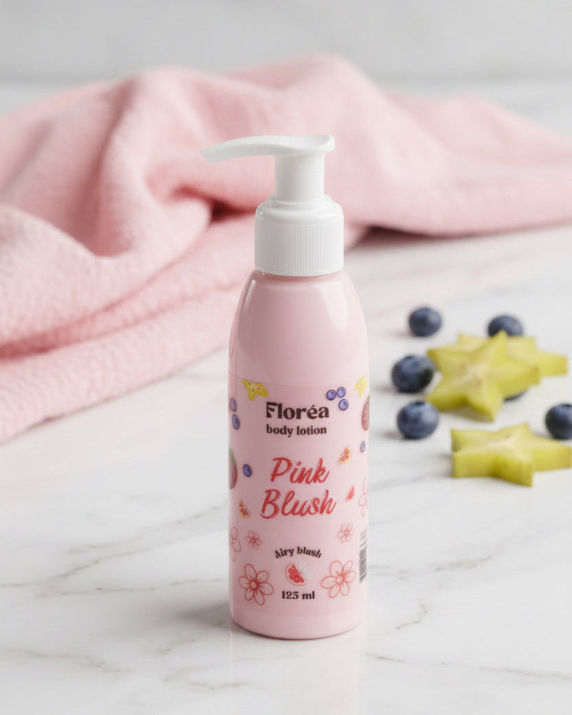 Body lotion
Pink blush