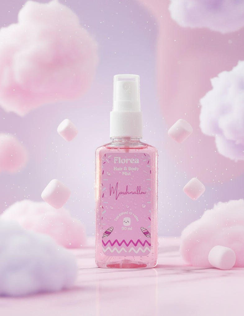Hair & body mist 
Marshmallow