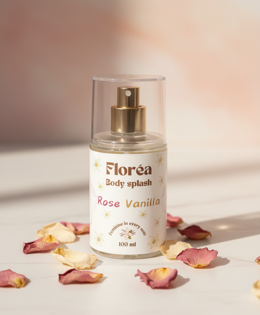 Rose vanilla Splash