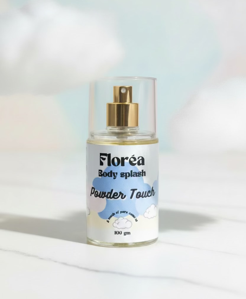 Powder touch splash
